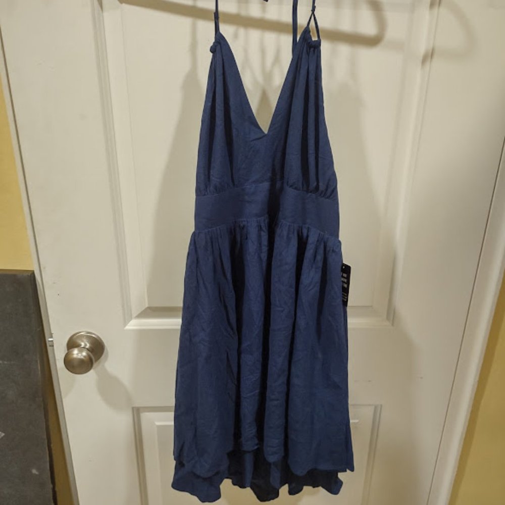 Navy Blue Express Cocktail Dress